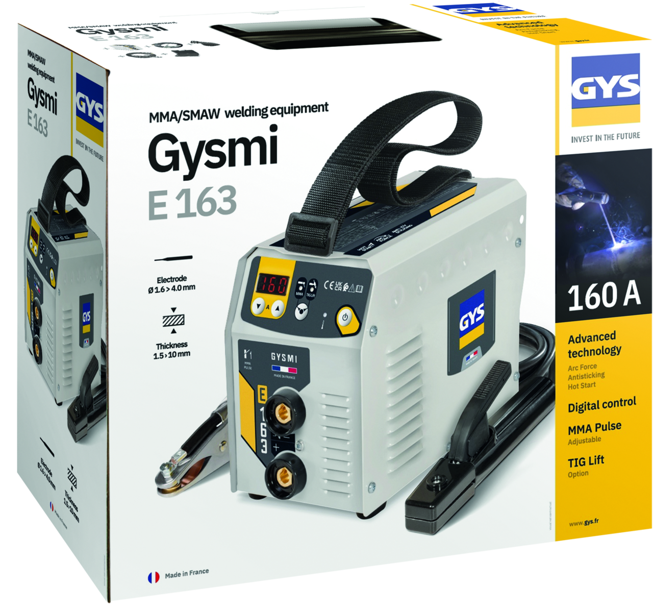 Inverter-Schweissgerät GYS Gysmi E163