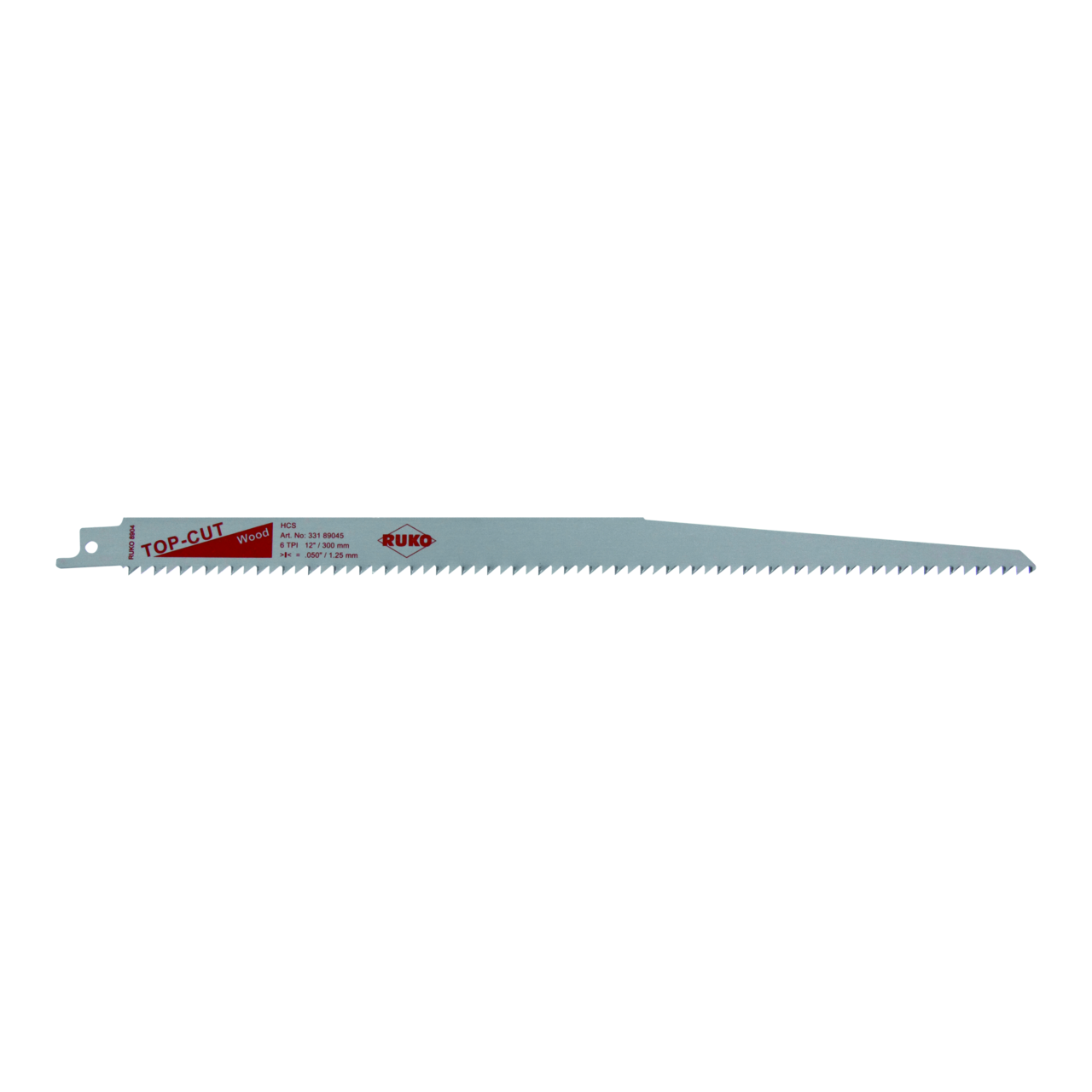 Lames de scies sabres 8904 acier au carbone Ruko