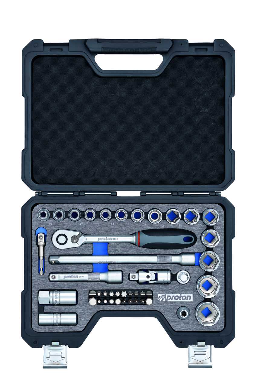 Steckschlüsselsatz Proton F-44M 1/2", 44-teilig