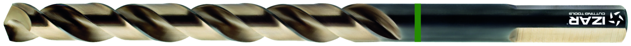 Spiralbohrer Izar HSS Kobalt 5% 10.00 mm, mit 3-Flächenschaft, f. Akku-Bohrmasch