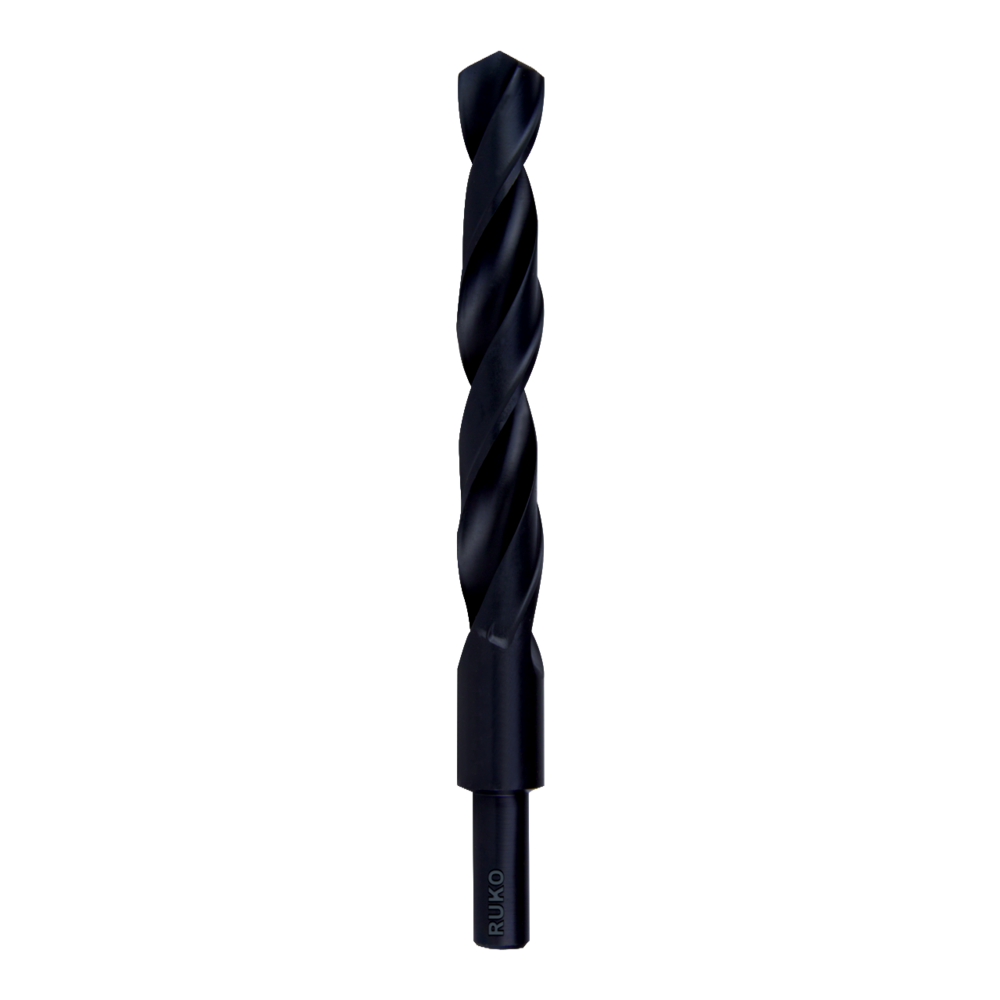 Spiralbohrer Ruko HSS-R DIN 338 Typ N abgesetzter Schaft Ø 25,0 mm