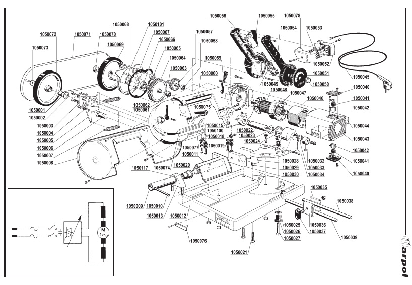 Metallbandsäge Marpol 95