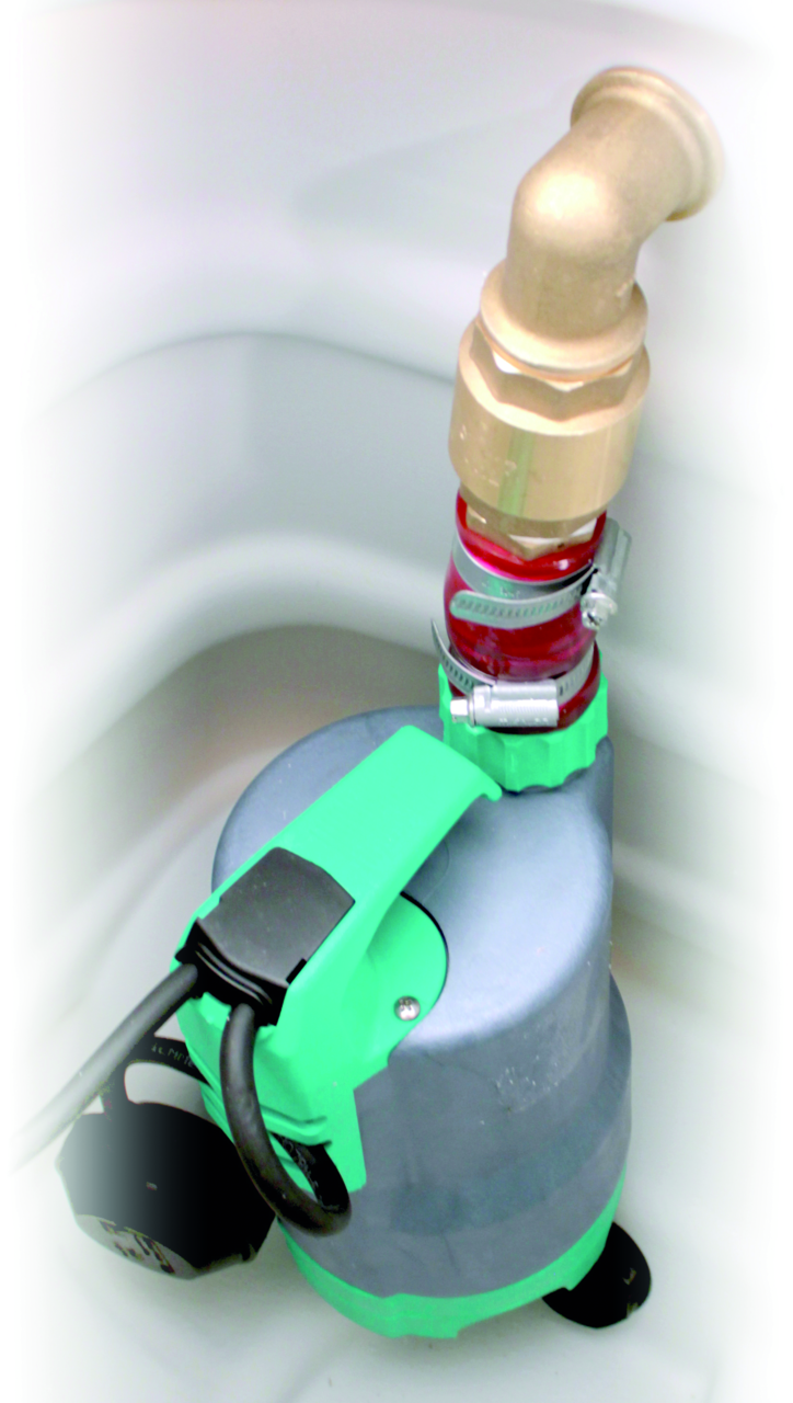 Industriesauger für Wasser Proton MEC 2/90 SUB mit integrierter Pumpe