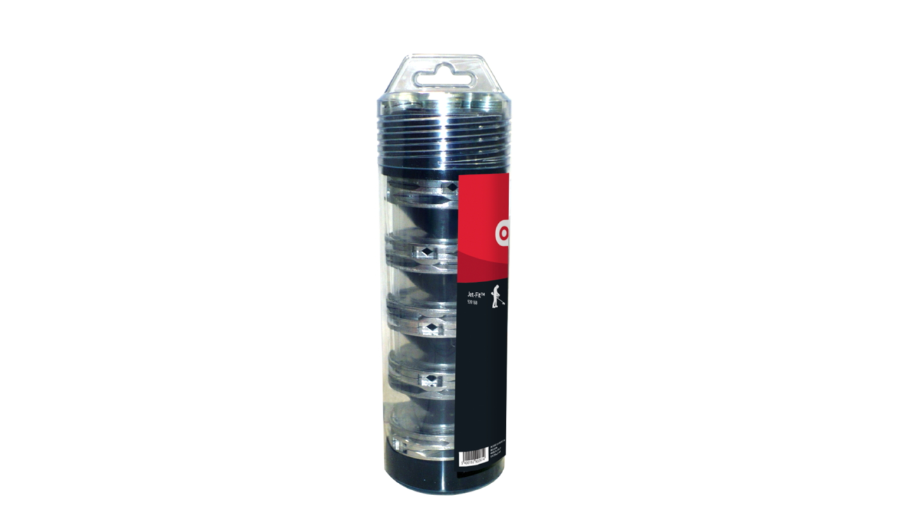 Fadenkopf Oregon Jet-Fit Aluminium, 4-Fadenkopf
