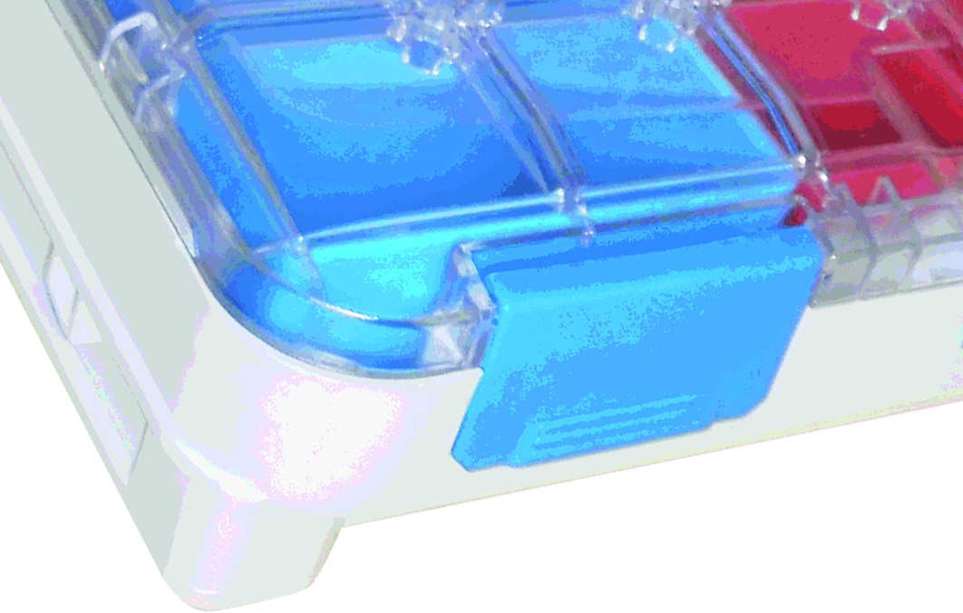Sortimentskoffer PVC OK80.23 - 440 x 330 x 80 mm