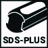 SDS-plus Hammerbohrer Ruko mit 4 Schneiden Ø 10,0 x 210 mm