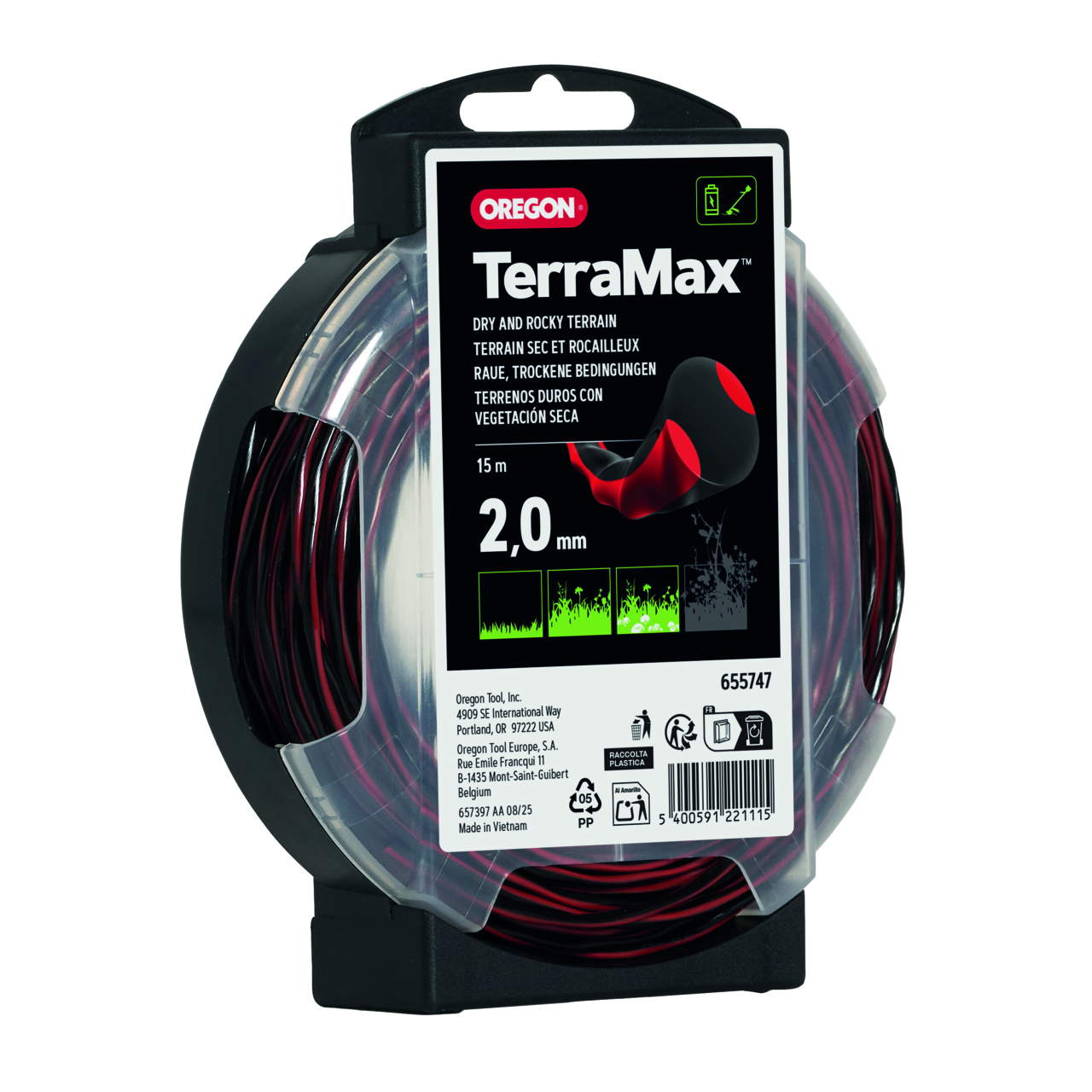 Faden Oregon TerraMax 2.0 mm x 15 m