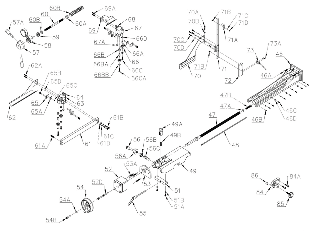 Scie à ruban à métaux Proton BSS-330VTSA