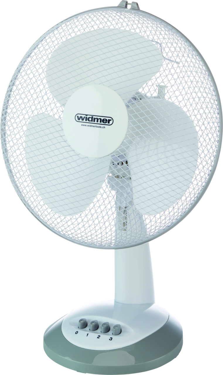 Tischventilator Widmer Fan 30, weiss D= 30 cm
