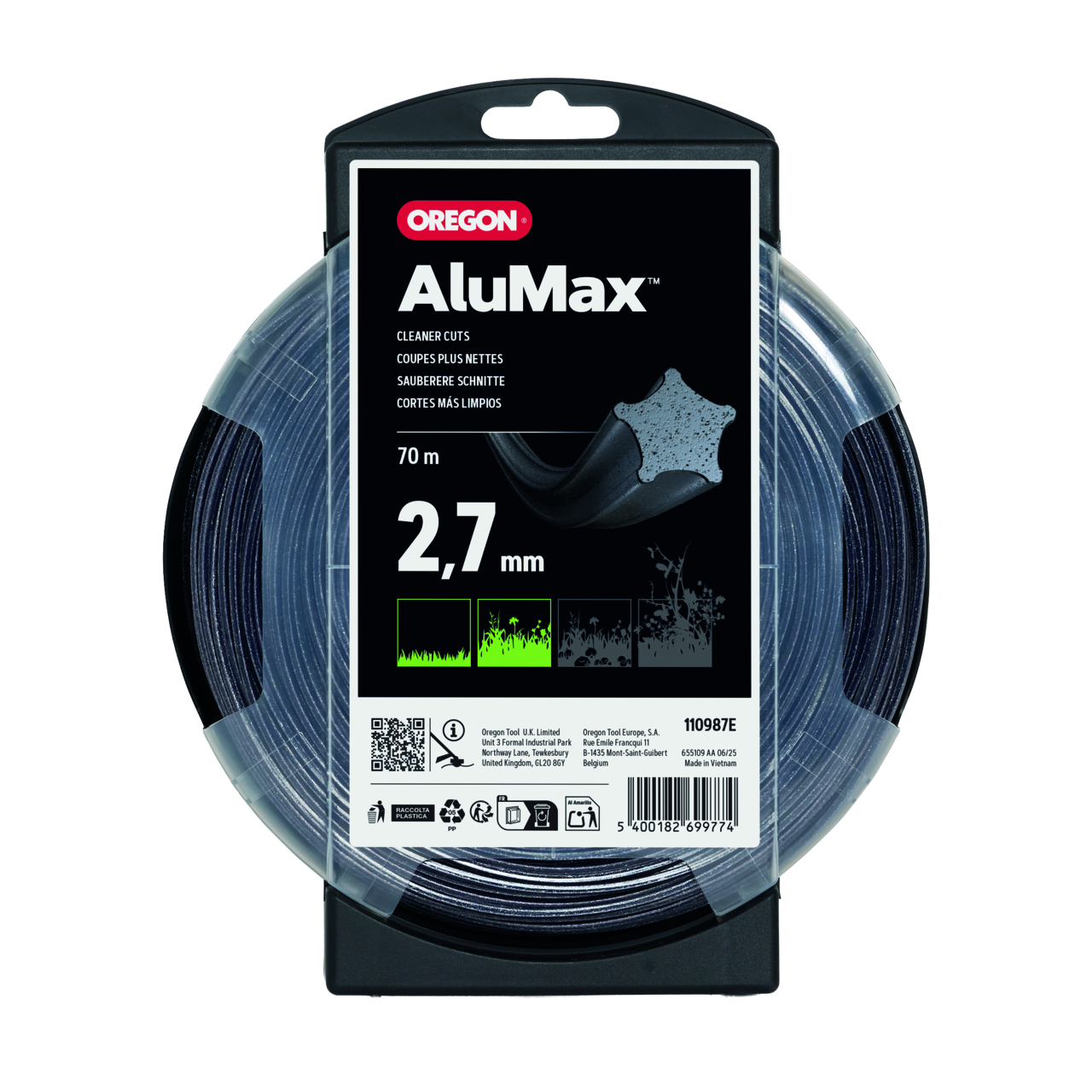 Faden Oregon AluMax Starline 2.7 mm x 70 m