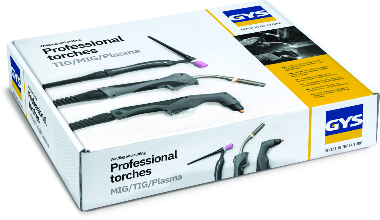 Brennerpaket GYS 4 m, TIG 17, luftgekühlt