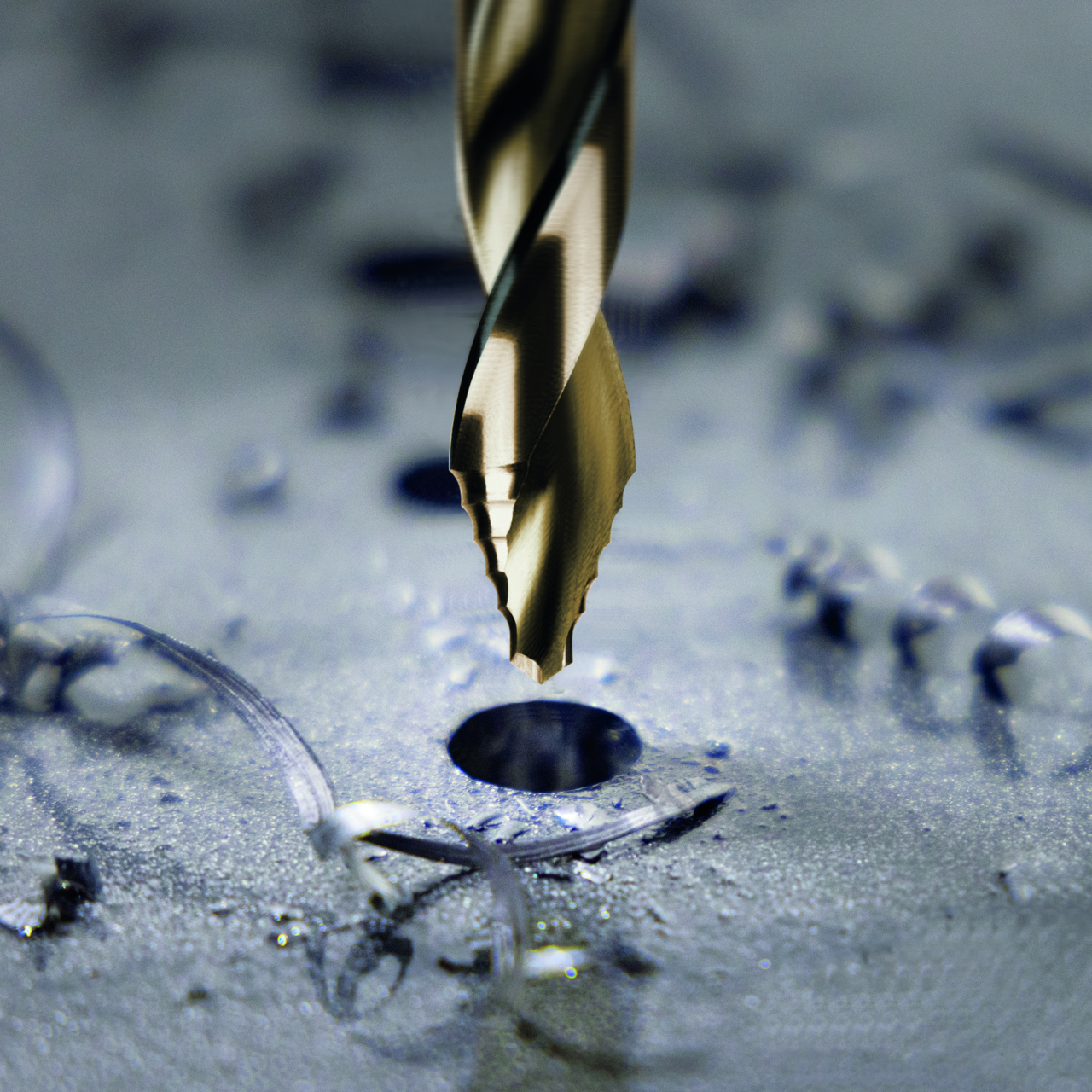 ULTIMATECUT Spiralbohrer Ruko-Satz HSS-Co 5 DIN 338 FLOWSTEP® Spitze 3-Flächensc