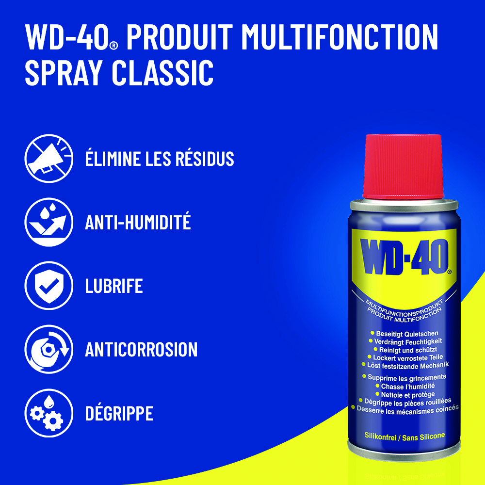 WD-40 Multifunktionsprodukt 100ml Classic