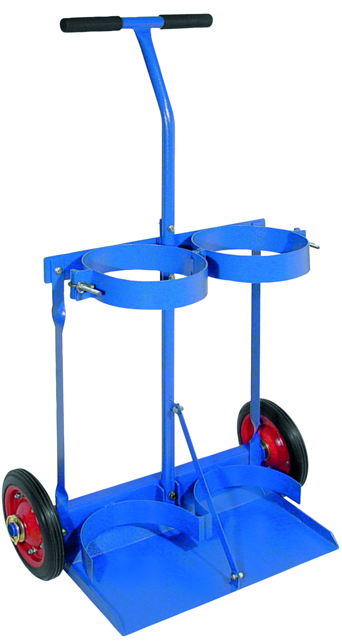 Fahrwagen GYS für Gasflaschen 2.5 m³ OX und AD