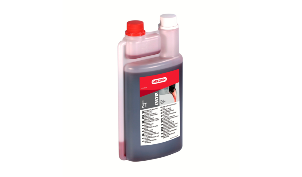 Öl 2-Takt Oregon, 1 L Dosierflasche