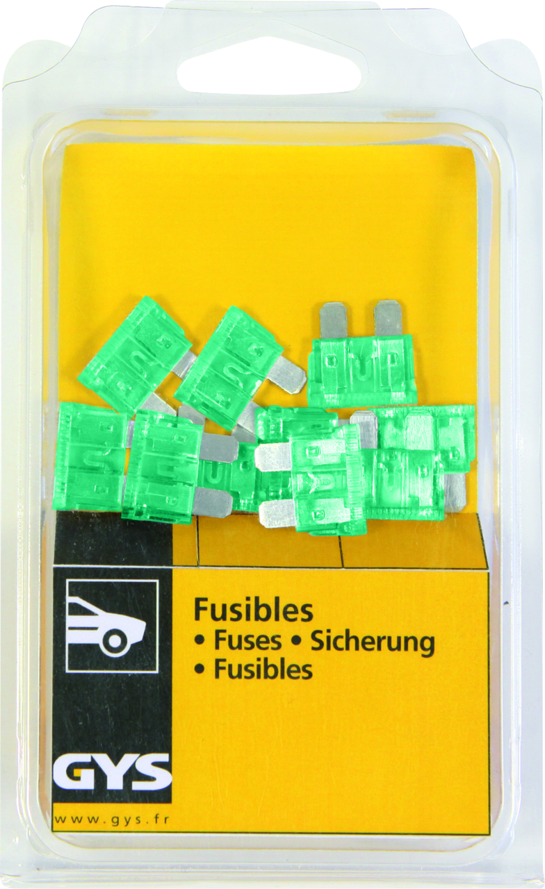 Sicherungen Set GYS à 10 Stk. 30A