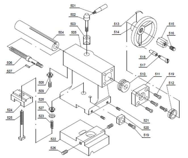 Metalldrehbank Proton MDB-180VM