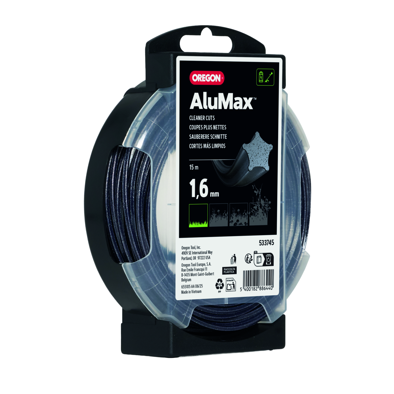 Faden Oregon AluMax Starline 1.6 mm x 15 m