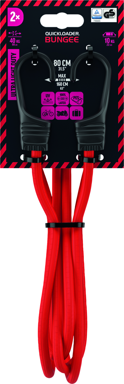 Gepäckriemen QL Classic Bungee QCB80ULD