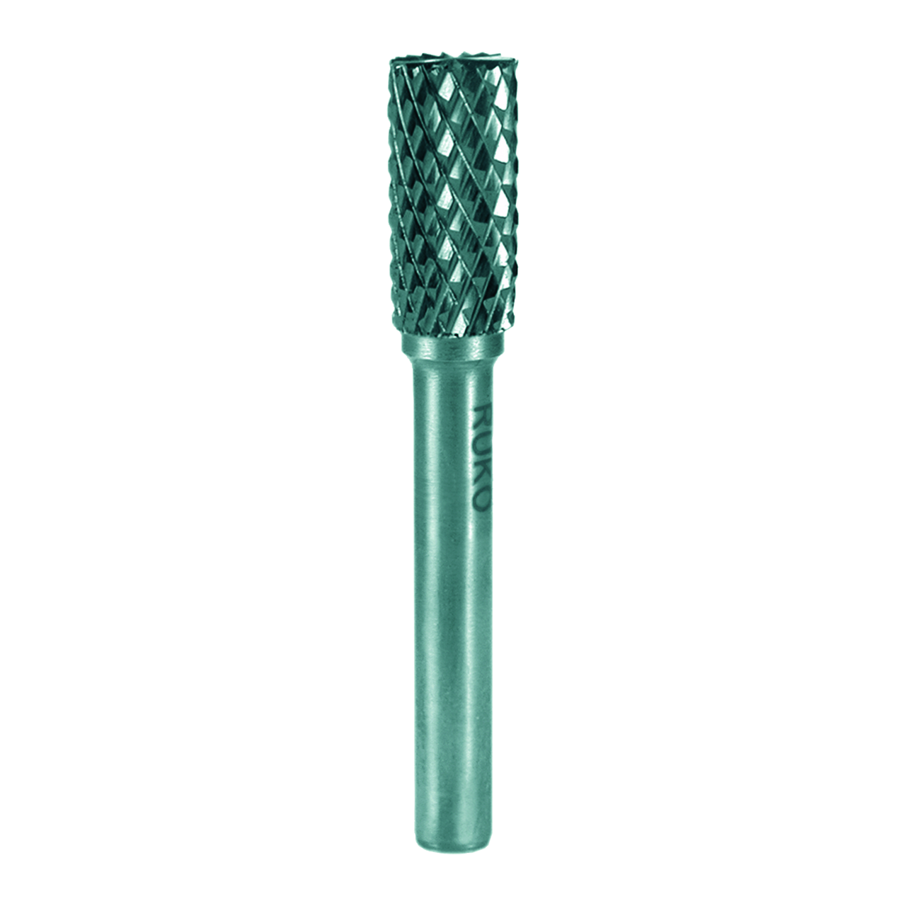 Hartmetall-Frässtift Ruko Form B Zylinder (ZYAS) mit Stirnverzahnung Ø 16,0 mm