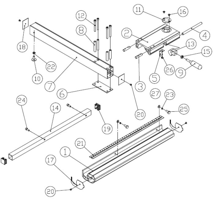 Scie à ruban à bois Proton HBS-430-2M