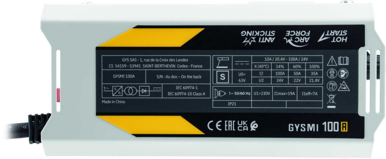 Inverter- Schweissgerät GYS Gysmi 100A