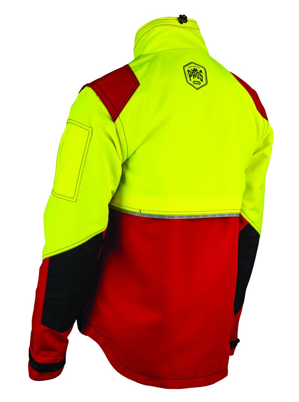 Forstjacke Oregon Protect Pro rot/gelb Gr. L