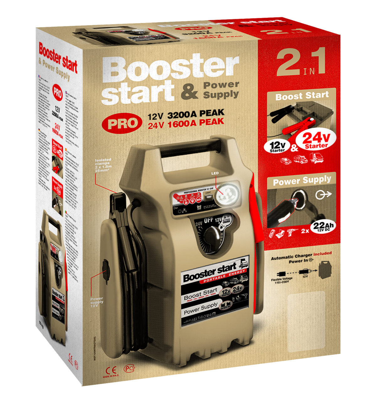 Startgerät Booster Gys Startpack Truck