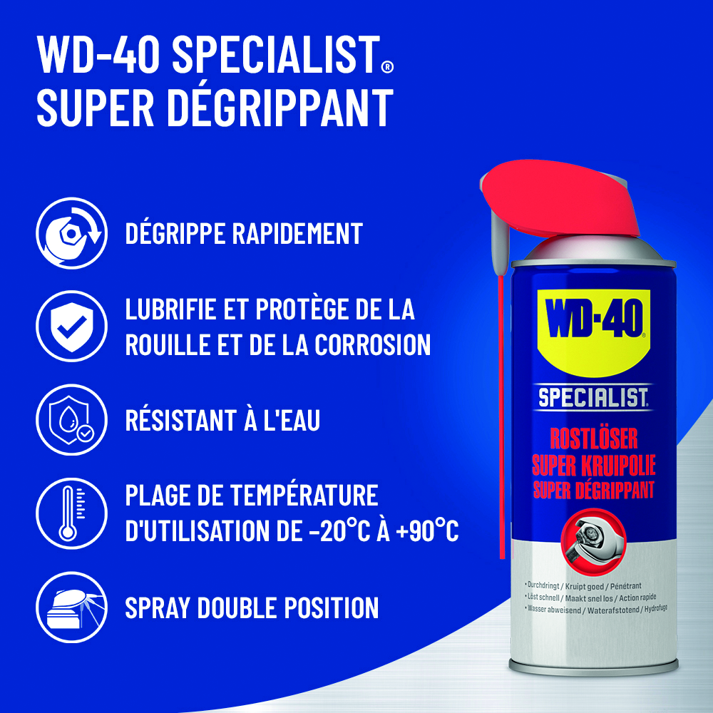 WD-40 Specialist 400ml Rostlöser
