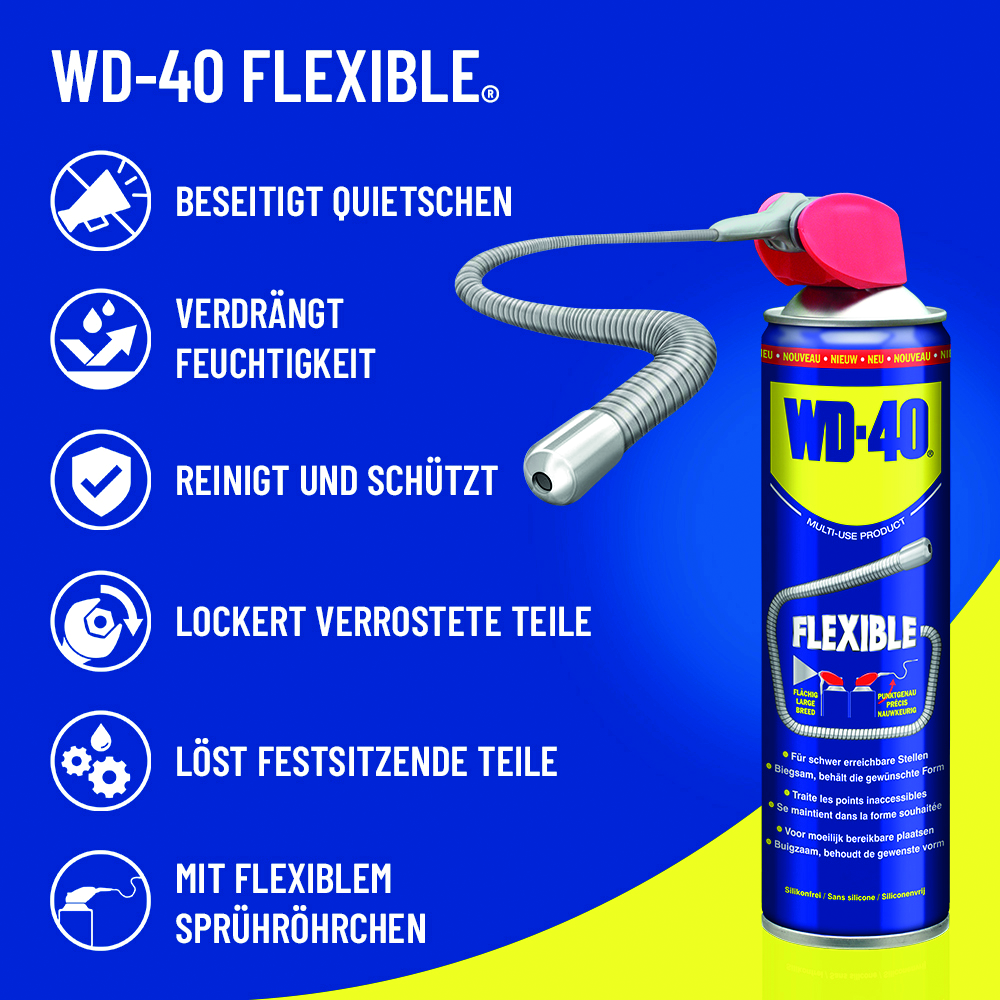 WD-40 Multifunktionsprodukt 400ml Flexible
