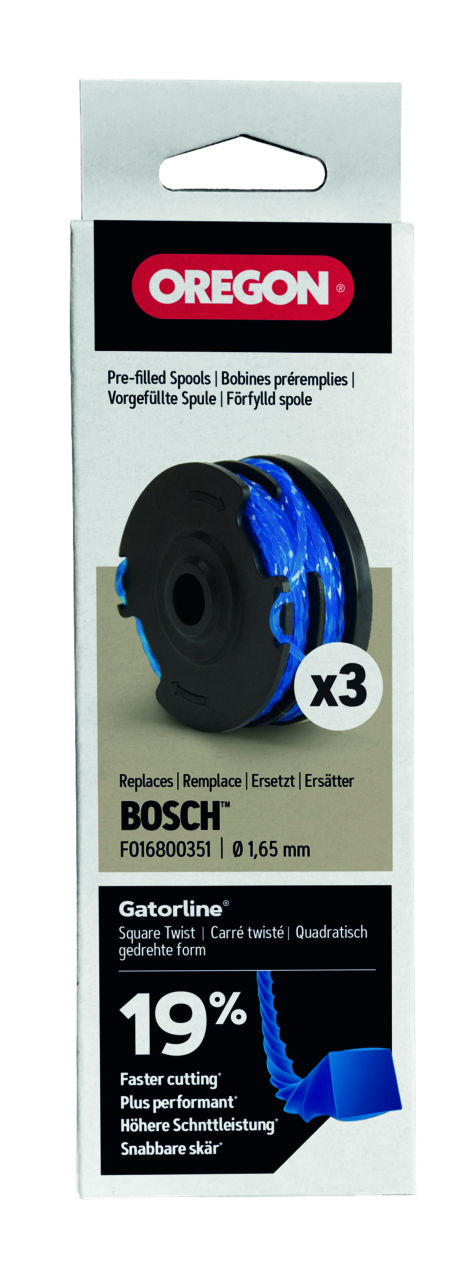 Fadenspulen Oregon Gatorline befüllt 1.65 mm