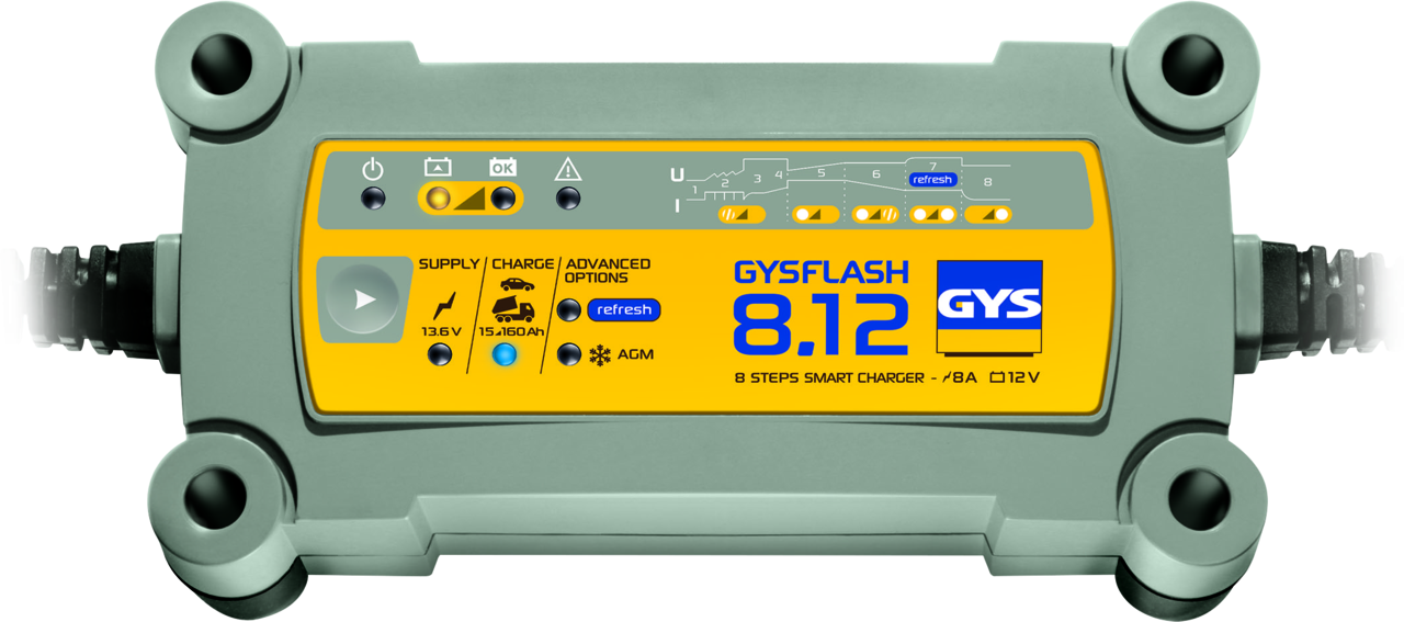 Batterie Ladegerät GYS Gysflash 8.12