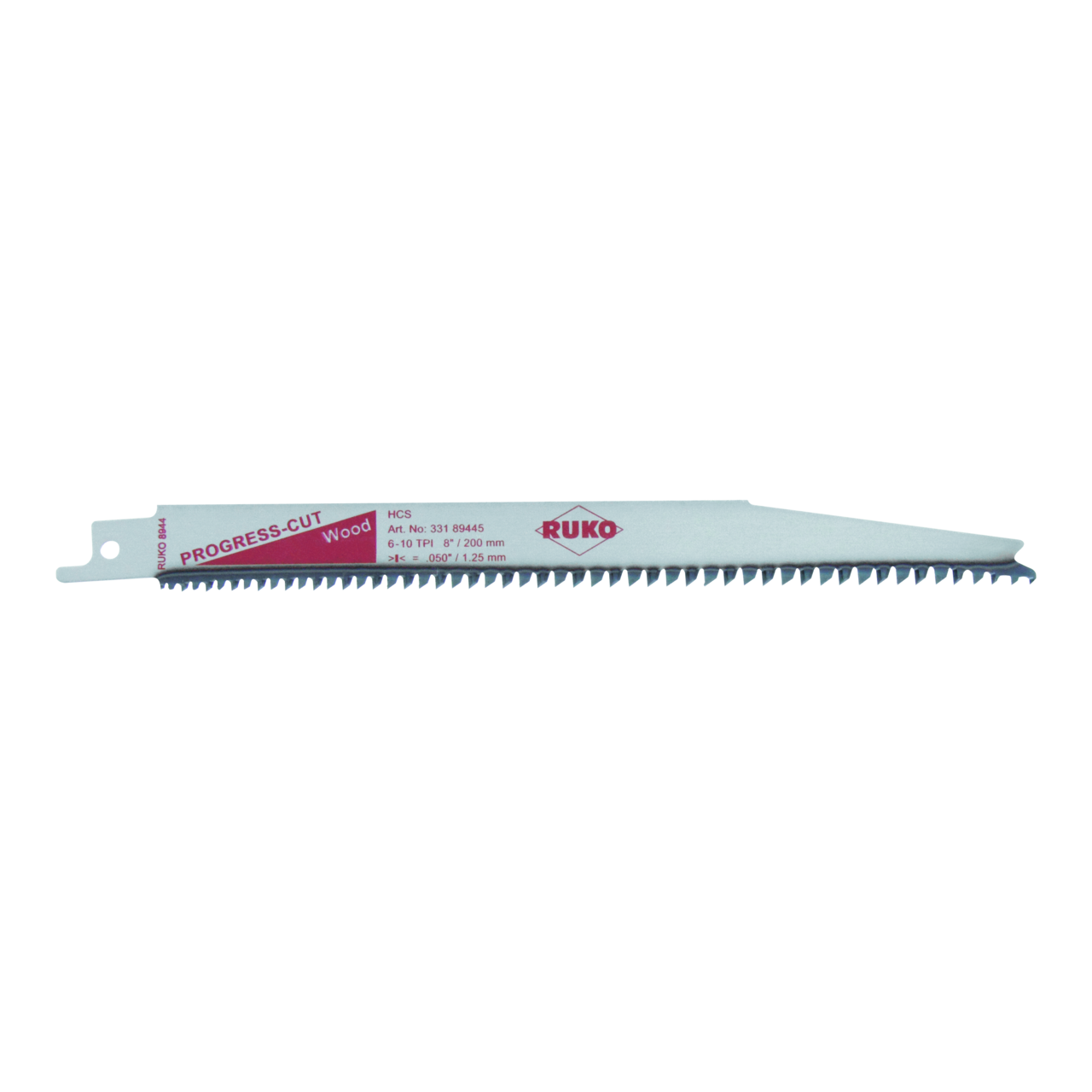 Lames de scies sabres 8944 acier au carbone Ruko