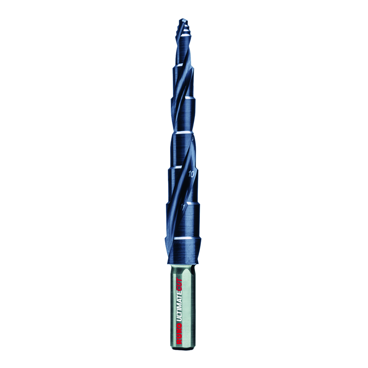 ULTIMATECUT Multidrill Ruko HSS RUnaTEC FLOWSTEP® Spitze Ø 6,0 - 12,0 mm