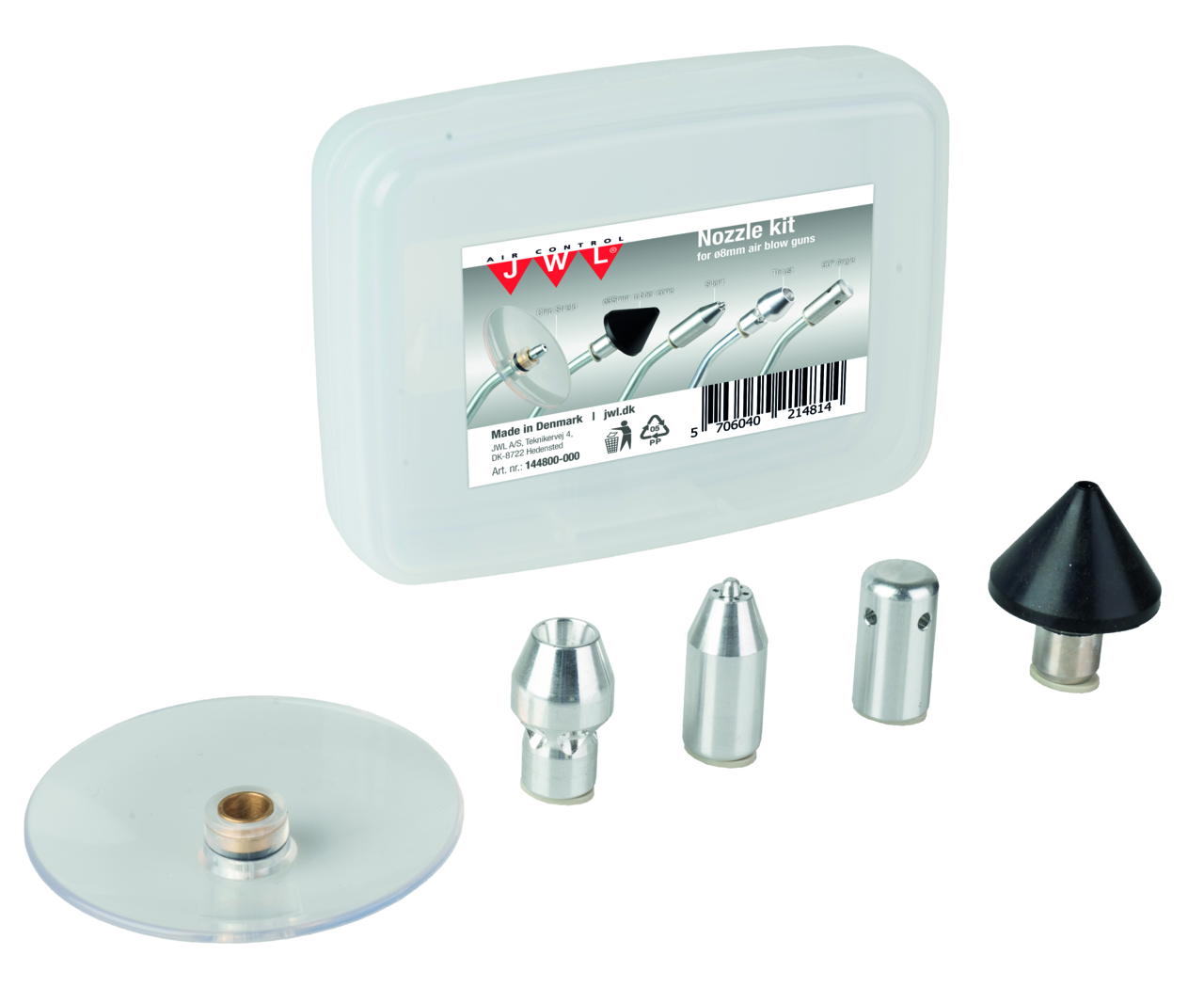 Düsenset Rockair 5-teilig