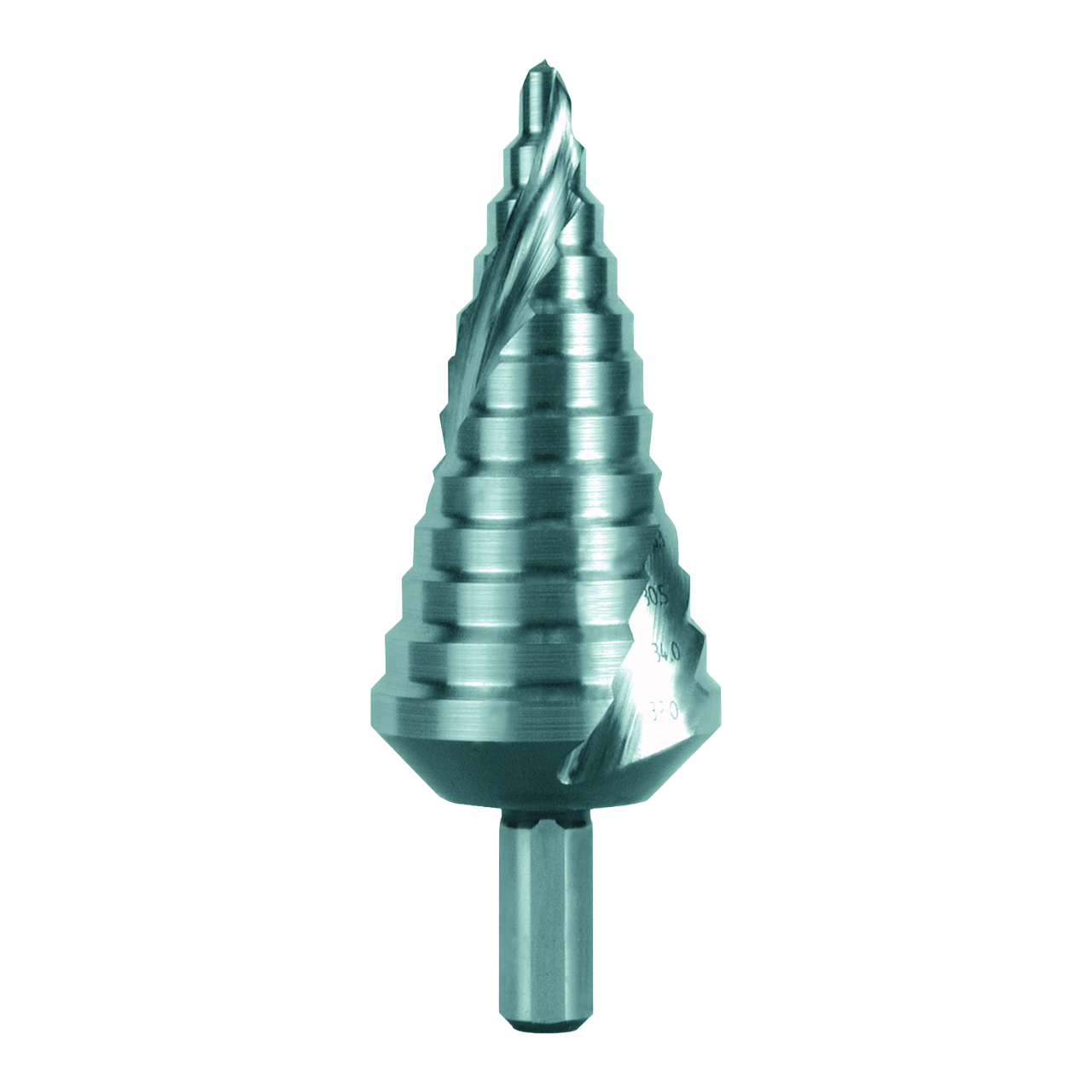 Stufenbohrer Ruko HSS und HSSE-Co 5, spiralgenutet