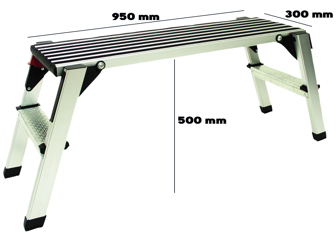 Doppelklapptritt GYS für Karosserie, Aluminium