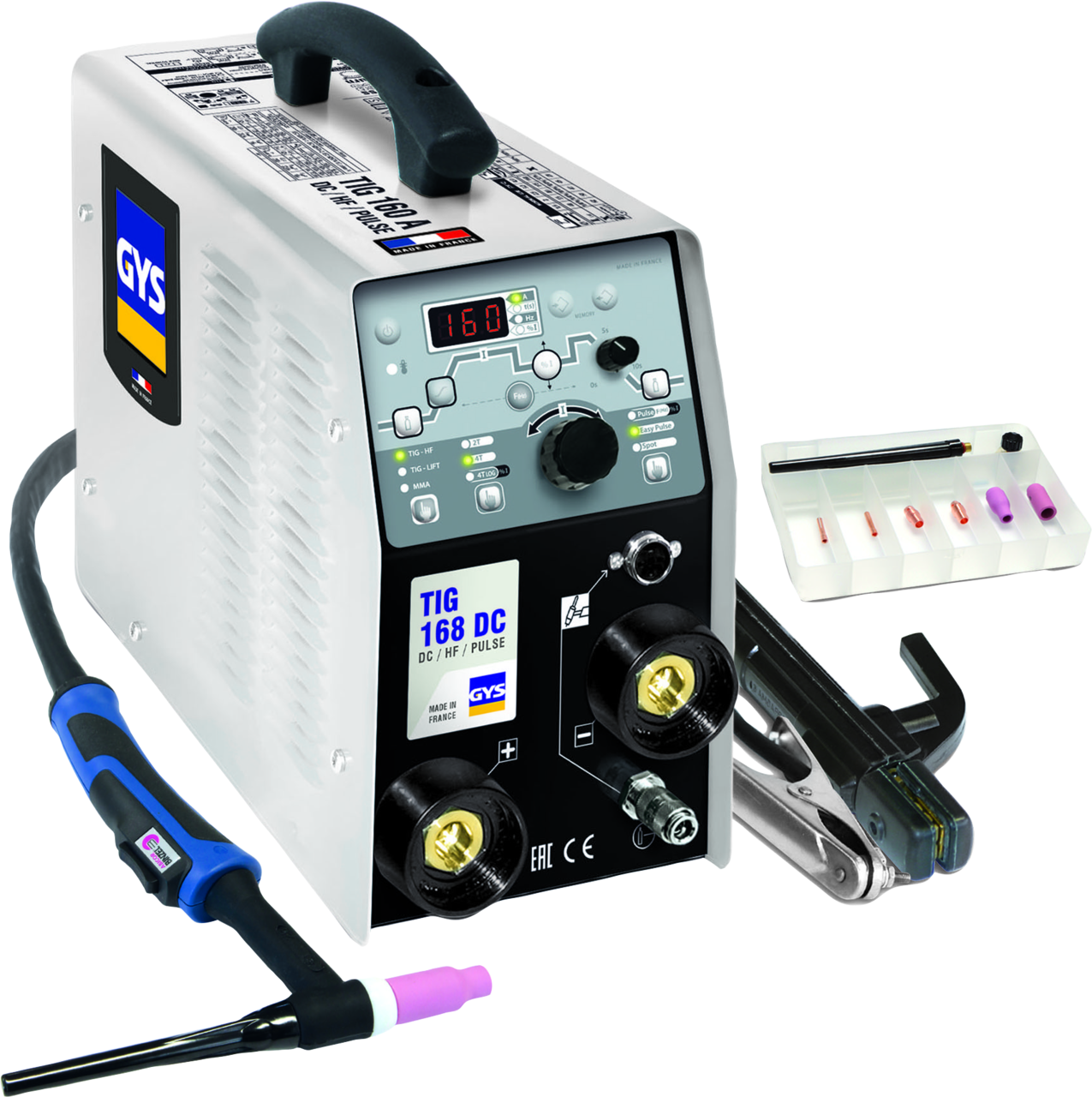 TIG-Schweissgerät, TIG 168 DC HF
