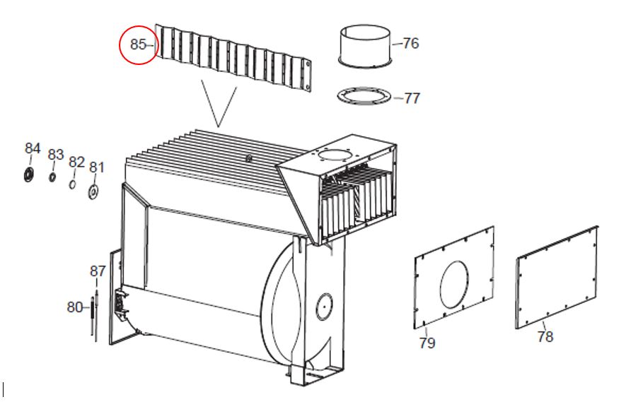 Verwirbelungsplatte zu Jumbo 145/185