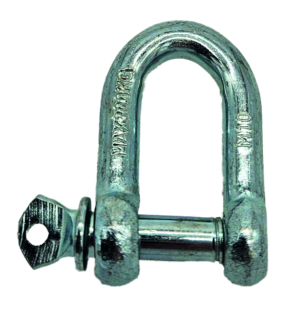 Schäkel gerade Form verz. 10 mm