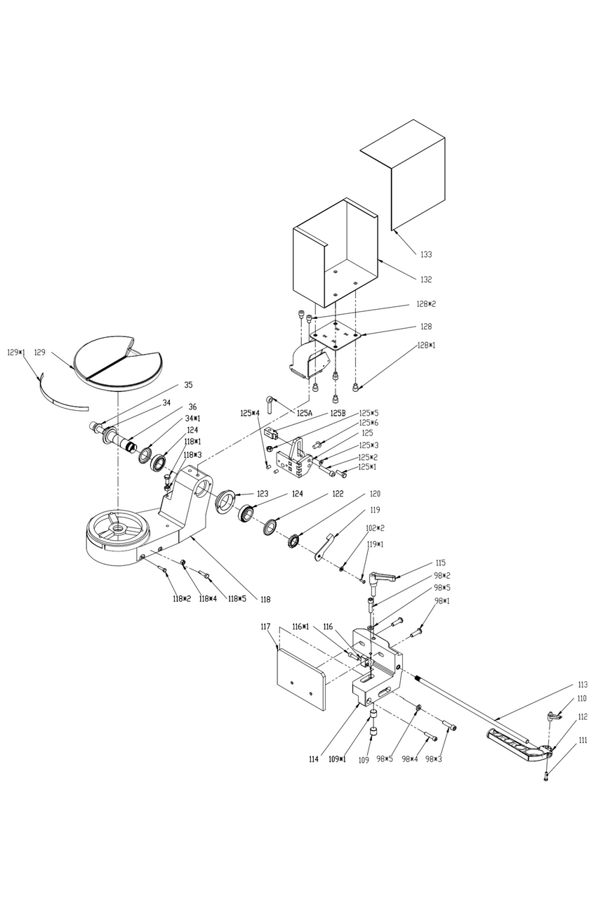 Scie à ruban à métaux Proton BSS-260VT
