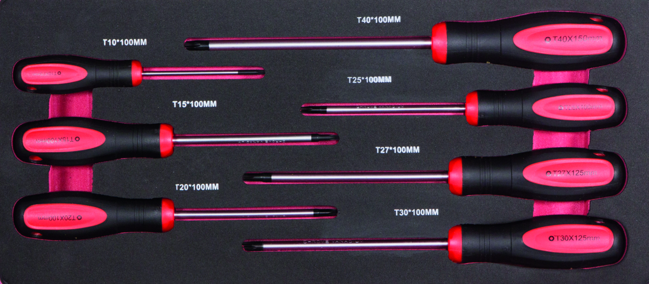 Torx-Schraubenzieher-Satz, 7-tlg.