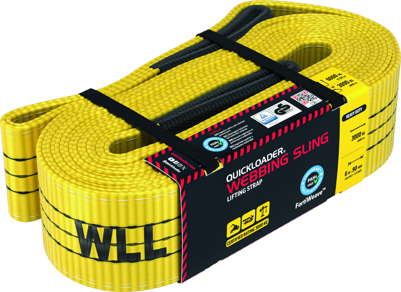Hebegurt Quickloader QLWS3000HD 6 m x 90 mm