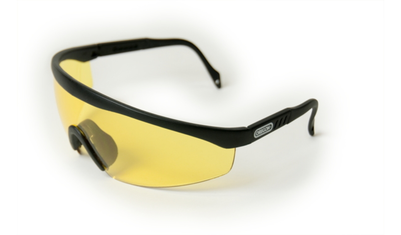 Schutzbrille Oregon gelb getönt