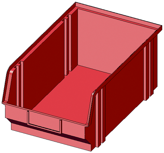 Sichtlagerkasten Ecosystem LK 4, 160x105x75 mm