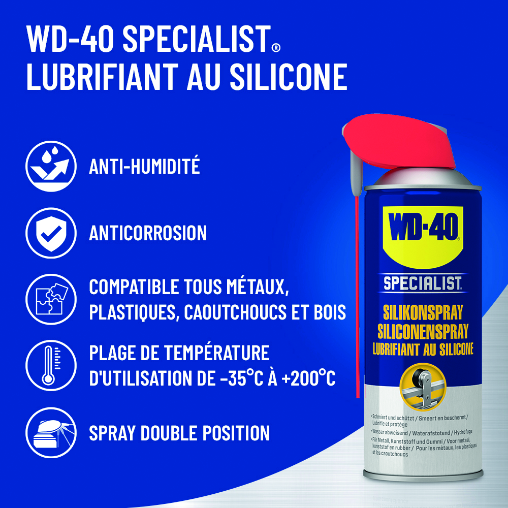 WD-40 Specialist 400ml Silikonspray