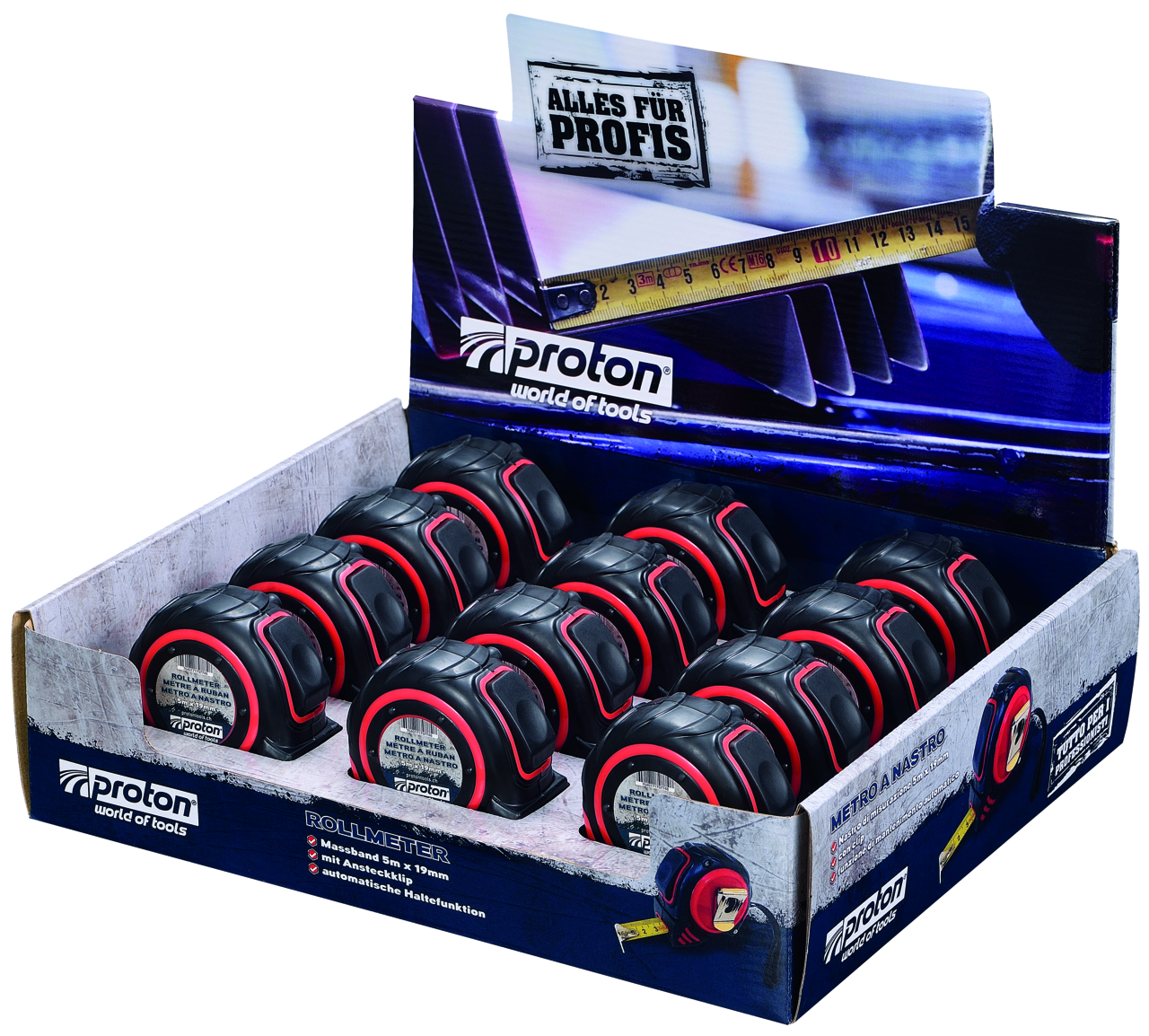 Rollmeter Proton 5 m x 19 mm