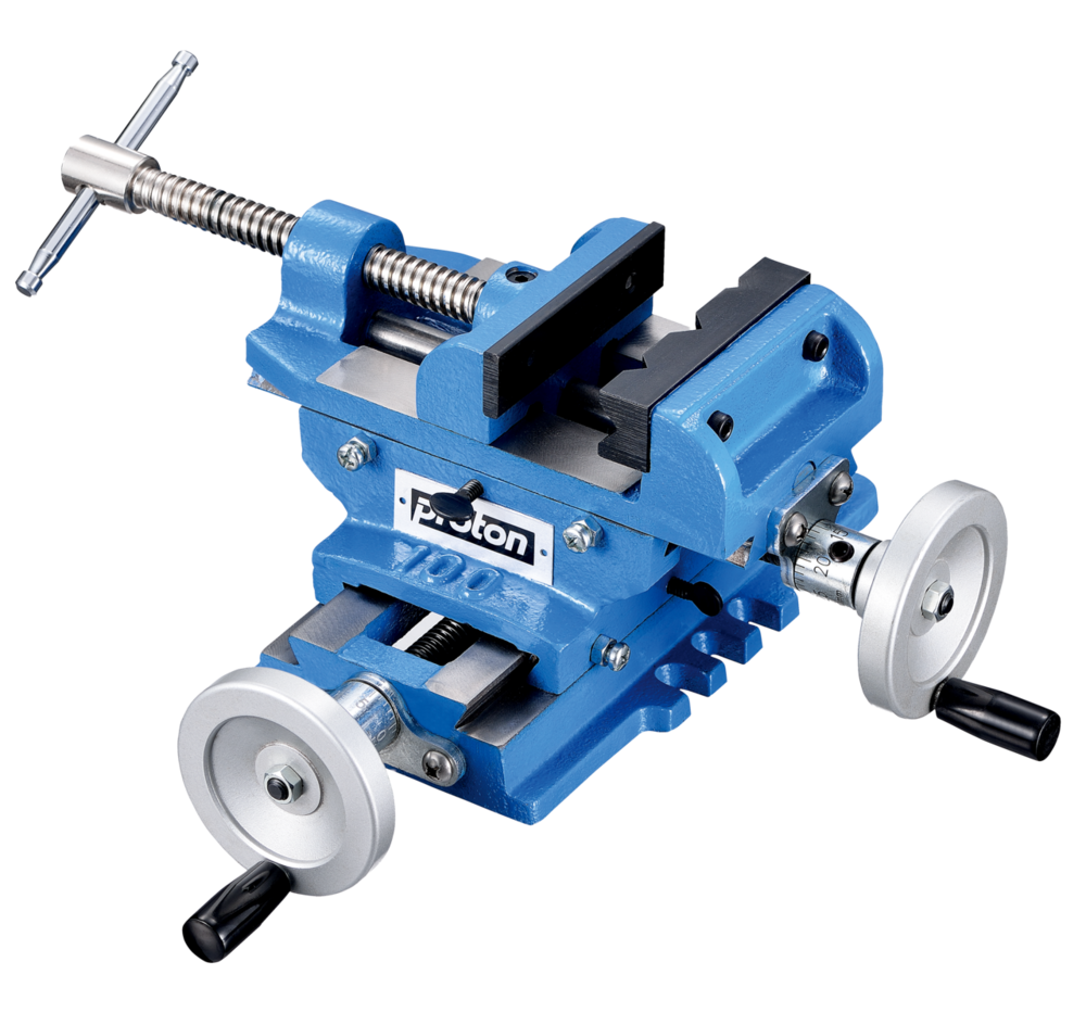Kreuztisch mit Spannstock Proton Backenbreite 100 mm
