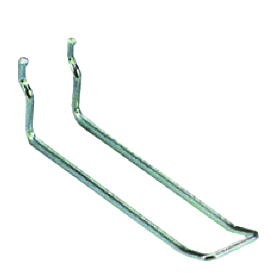 Doppelhaken 120 mm, Lochabstand 25 mm