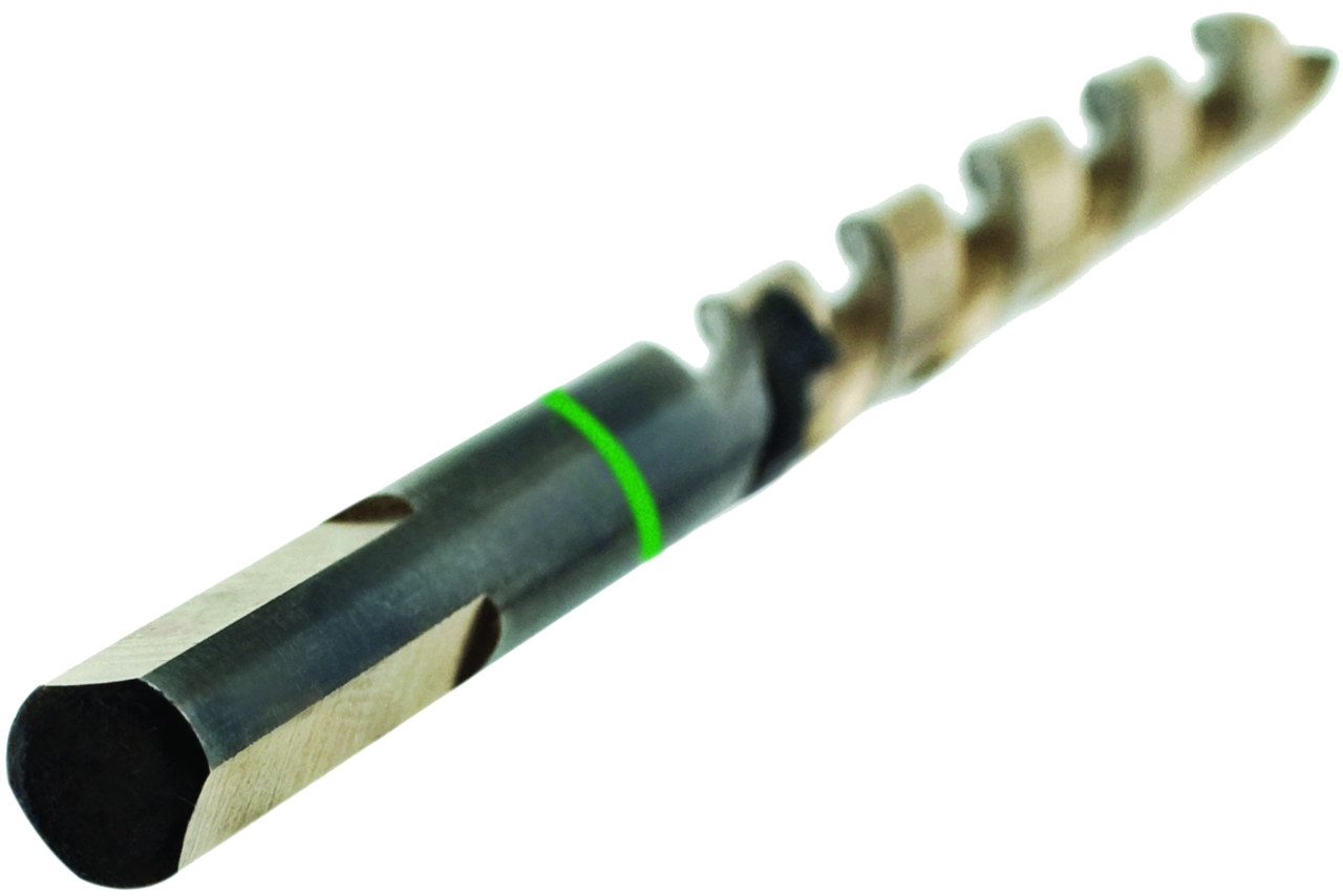 Spiralbohrer Izar HSS Kobalt 5% 10.00 mm, mit 3-Flächenschaft, f. Akku-Bohrmasch
